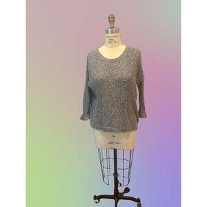 Madewell grey marled knit crewneck sweater - Size M